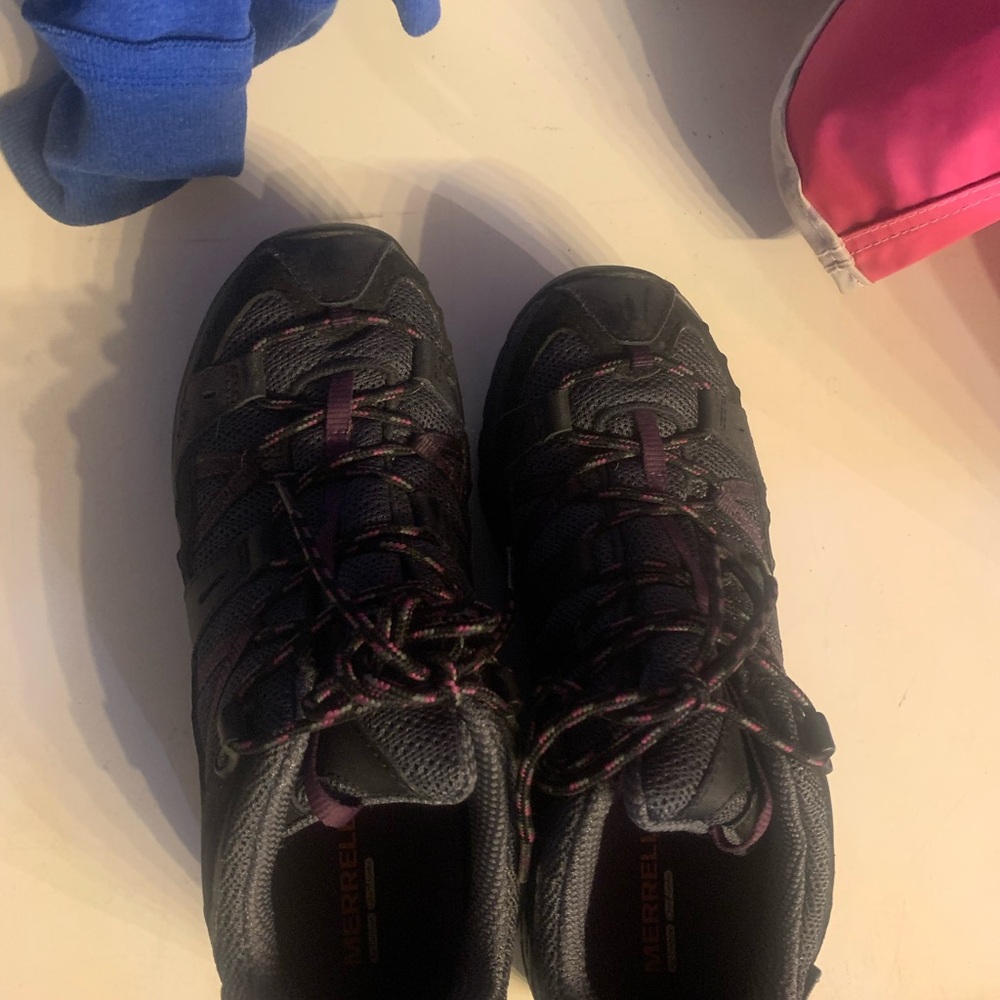 Merrell Black Combat Moto Boots Durable Design